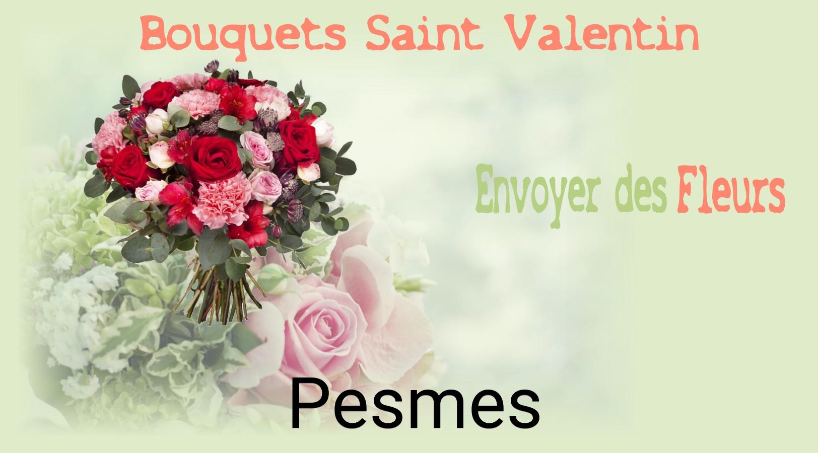 Roses de Saint-Valentin livrées à Pesmes